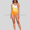 high waisted monokini swimsuit supplier