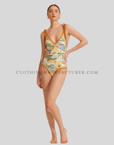 high waisted vintage swimsuit supplier