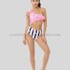 one shoulder two piece swimsuits supplier