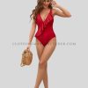 red monokini swimsuit supplier
