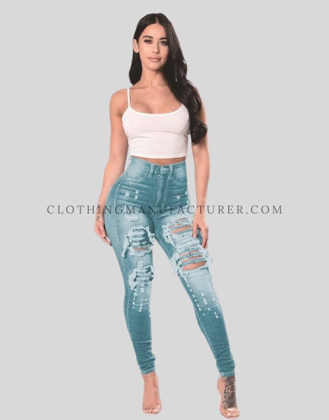 ripped skinny jeans supplier