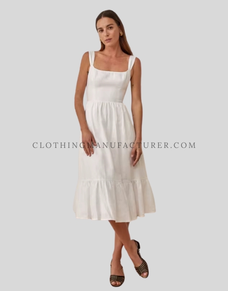 white tank top dress supplier
