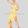 yellow tube top dresses supplier