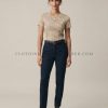 beige studded top supplier