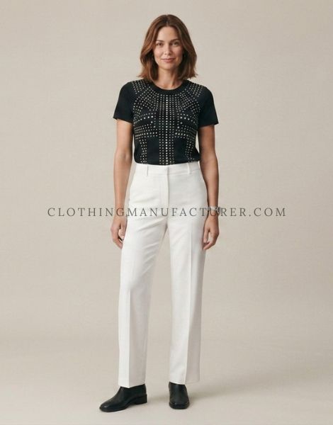 black studded top supplier