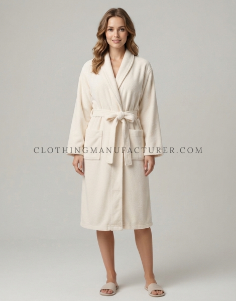 loose fitting robes with pockets supplier