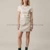 soft neutral shades studded top supplier